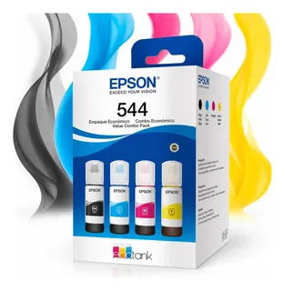 Kit 4 Tintas Epson T544 Ecotank L3250