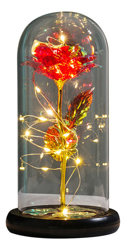 Lámpara Flores Rosas Artificiales, Regalo Para Mamá Y Novia