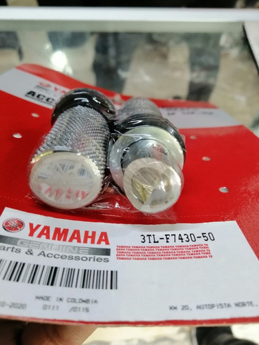 Tacos Posapie Traseros Originales Yamaha Dt 125 175 / V80