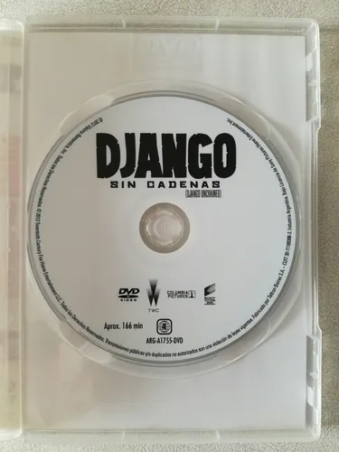 Django Sin Cadenas - Quentin Tarantino - Dvd Original (Usado)