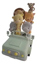 Comprar Adorno Torta Zafari Animalitos En Jeep