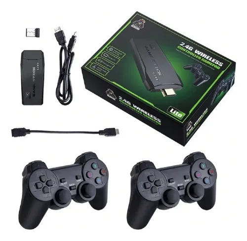 Gamer Stick 4k M8 Lite Para Tv Con Más De 20000 Juegos