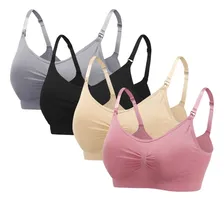 Pack De 4 Sujetadores De Lactancia Ropa De Maternidad