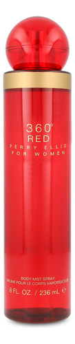 Perry Ellis 360° Red Spray Body Mist 236 ml Para Mujer