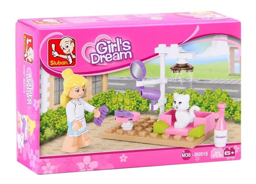 Sluban Girls Belleza De Mascota 30 Piezas 