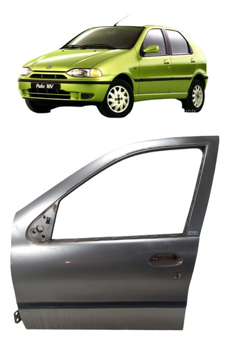 Porta Dianteira Esquerda Fiat Palio 1996 A 2001