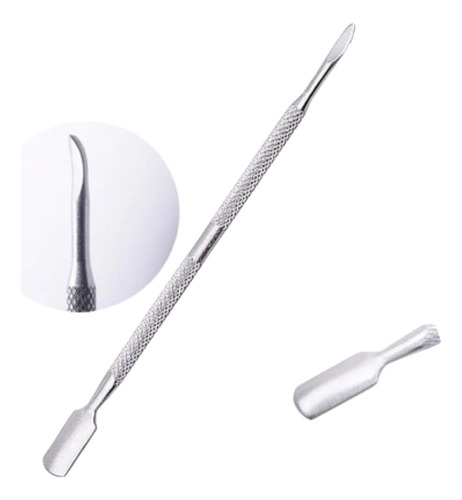 Empujador Cutícula Raspador Esmalte Arte Uñas Manicura Kit