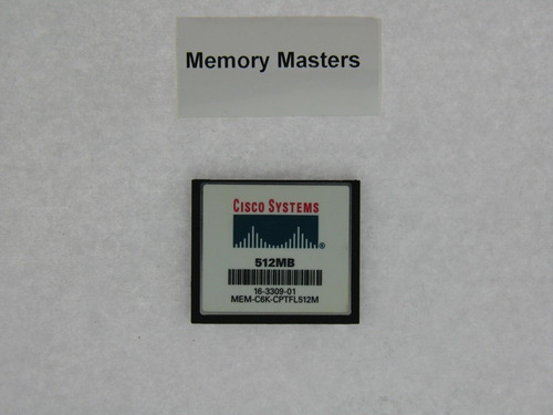 Mem-c6 K-cptfl512 M Mb Compact Flash Memory Aprobado Para