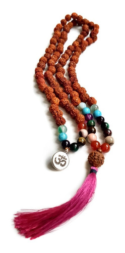 Japa Mala En Rudraksha 7 Chakras 108 Cuentas