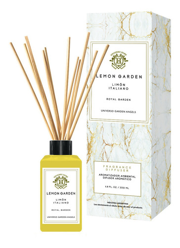 Difusor Aromático Límon Italiano Universo Garden Angels