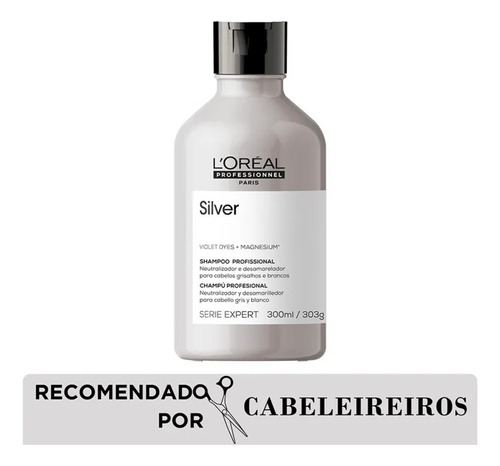 Shampoo Loreal Professionnel Silver - 300ml