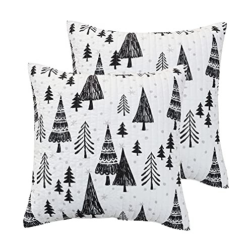 Colección Merry & Bright Funda De Almohada Euro Sham N...