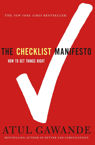 Libro The Checklist Manifesto: Cómo Conseguir Cosas