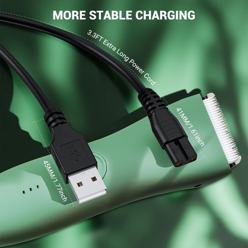 Cable De Carga Para Afeitadora Eléctrica Meridian Grooming