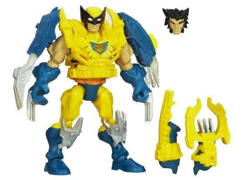 Marvel Super Hero Mashers Electronic Wolverine Figure.