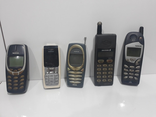 Lote De Celulares Antigo Nokia