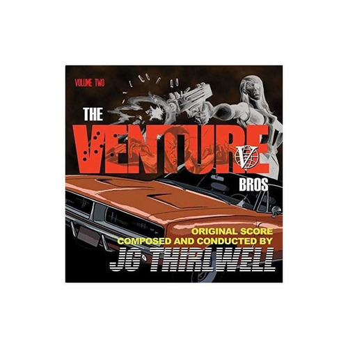 Jg Thirlwell Music Of The Venture Bros 2 Usa Lp Vinilo