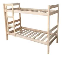Comprar 2 Beliche Camas Solteiro Madeira Maciça Resistente +  Frete