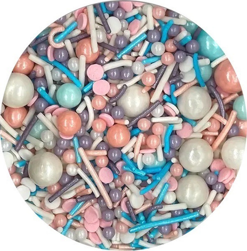 Sprinkles - Mix Pastel, Perlas, Confeti Y Granillo 100 Gr