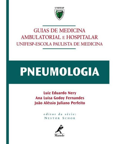 Guia De Pneumologia, De Null. Editora Manole, Capa Dura Em Português, 5