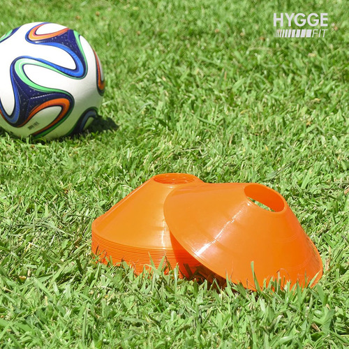 Imagen 8 de 10 de Pack X50 Conos Tortuga Flexibles Colores Entrenamiento