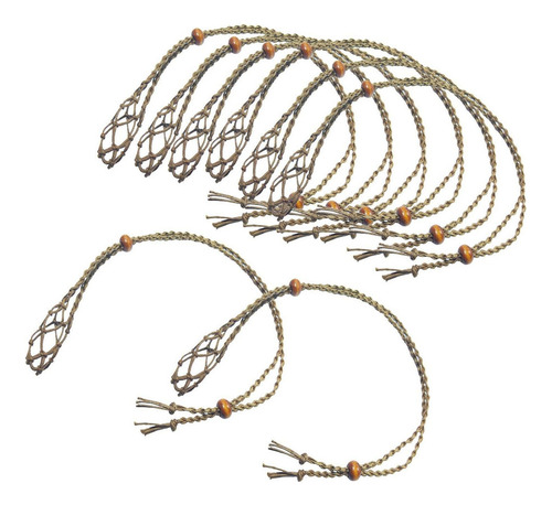 Soporte De Piedra Vacío Ajustable De Cordón De Collar De