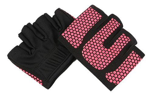 Proteger Guantes Entrenamiento De Gimnasio Con Agarre Rojo M