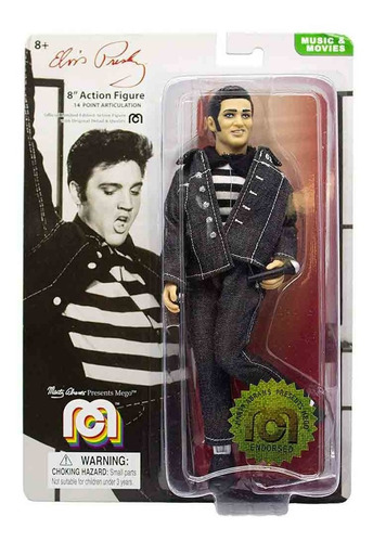 Figura De Acción Mego Music Elvis Presley 20cms