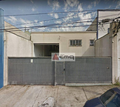 Galpão Para Alugar, 500 M² Por R$ 9.000,00/mês - Vila Alpina - São Paulo/sp - Ga0019