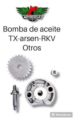 Bomba De Aceite Moto Tx, Arsen Y Rkv