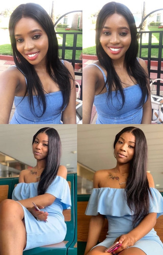 Lace Front 4x4 Cabelo 100% Humano 60cm 150% Para Dia-dia 22i