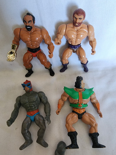 Lote De 4 Figuras Motu Masters Off The Universe Coleccion (Usado)