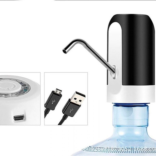 Dispensador De Agua Eléctrico Recargable Usb Bomba Universal