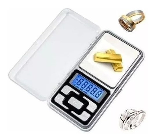 Balanza Digital Precisión 0.1g A 500g Joyero Gramera A Pilas
