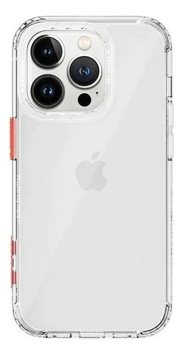 Capa Case Para iPhone 14 Rock Air Inshare Anti Impacto Top Cor Fumê iPhone 14 Pro