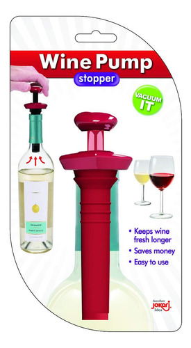 Jokari Wine Cork Air-vac, Paquete De 2