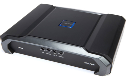 Amplificador Potencia Mono Subwoofer Alpine 500w Rms Ra75m