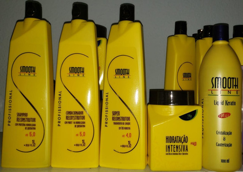 Kit Super Reconstrutor Smooth Line 5 × 1 Litro