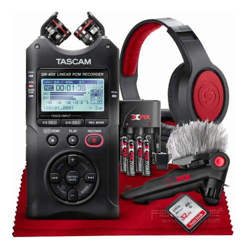 Tascam Dr-40x Grabadora Audio Digital Cuatro Pista Usb