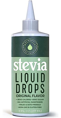 Gotas De Stevia Líquida 1823 Porciones.