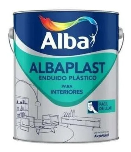 Enduido Plástico Albaplast Blanco Interiores X 1 Kg Ogus