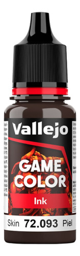 Vallejo Game Color Ink Piel  72093 Acrilico 17ml Modelismo