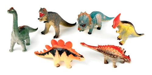 Sorpresas Dinosaurios × 6 Figura Cotillón Cumpleaños Animal