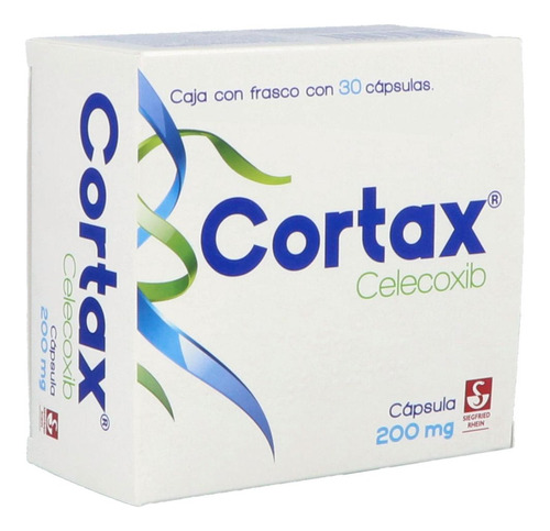 Cortax 200 Mg Caja Con Frasco Con 30 Cápsulas