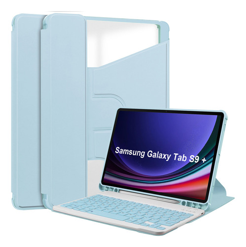 Para Samsung Galaxy Tab S9 Fe Plus Con Funda Con Teclado