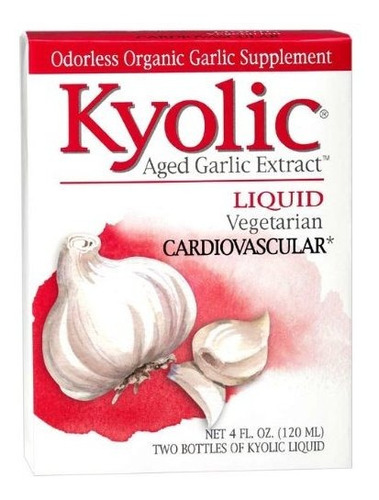 Kyolic Envejecido Extracto De Ajo Líquido Vegetariano Suple