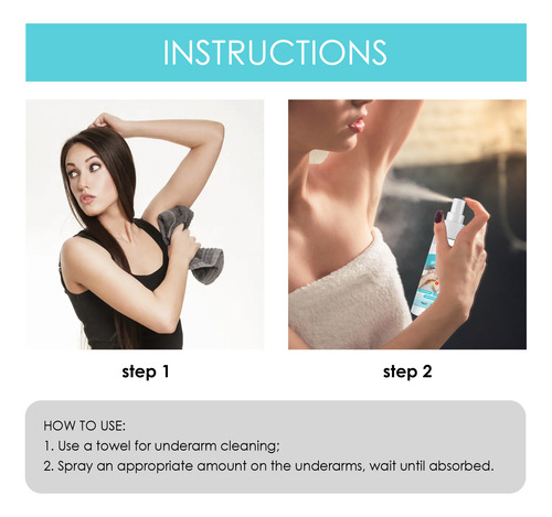 Desodorante G Sweat Spray Para Axilas, Olor A Sudor Corporal