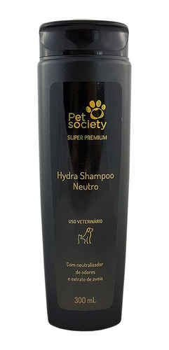 Pet Society Hydra Shampoo Filhotes E Pele Sensível 300ml