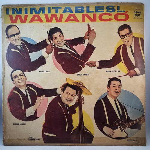 Los Wawanco - Inimitables - Cumbia Vinilo Lp