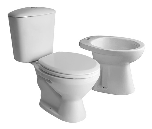 Juego Baño Completo Ferrum Mayo Inodoro Mochila Tapa Bidet